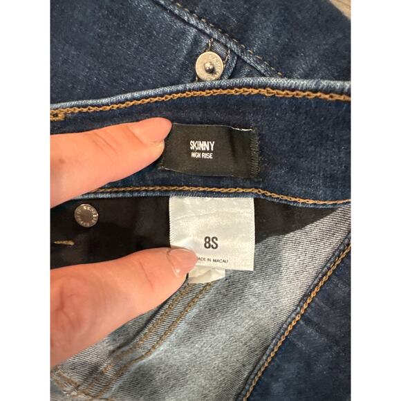 Express Skinny High Rise Jeans Women’s Size 8R - Picture 3 of 7